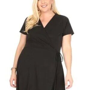 Black Wrap Dress